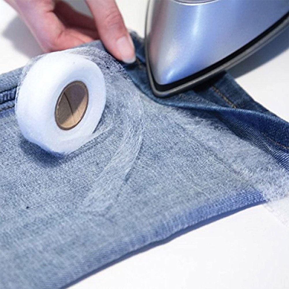 70yards /roll Stitch Witchery Double Sided Self Adhesive Hem Tape Fabric Fusing Iron On Multifunction DIY Web For Clothes No Sew