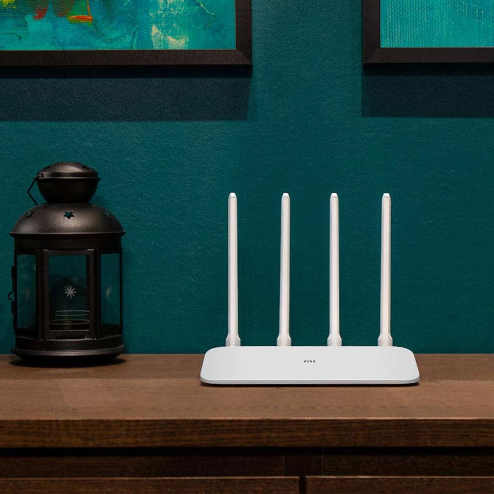 Globale Verion Xiaomi Router 4A Gigabit Auflage 1000M 2,4 GHz 5GHz WiFi DDR3 128MB Wifi Router WiFi Verlängerung 4 Antenne APP Kontrolle