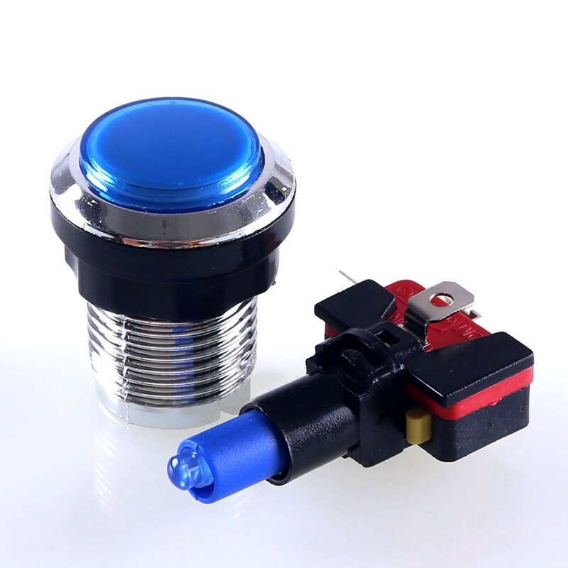 Arcade Diy Kits Usb Control for Pc Joystick 2 Players Illuminated Push Buttons 2 X Zero Delay Keyboard Encoder