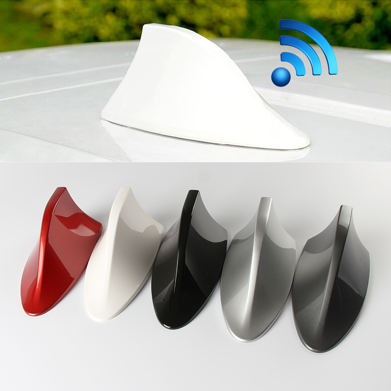 Antena de tiburón para coche, antenas de Radio Fm con aleta de tiburón para Ford Focus 2 3, , mondeo, ecosport, accesorios de coche kuga con estilo