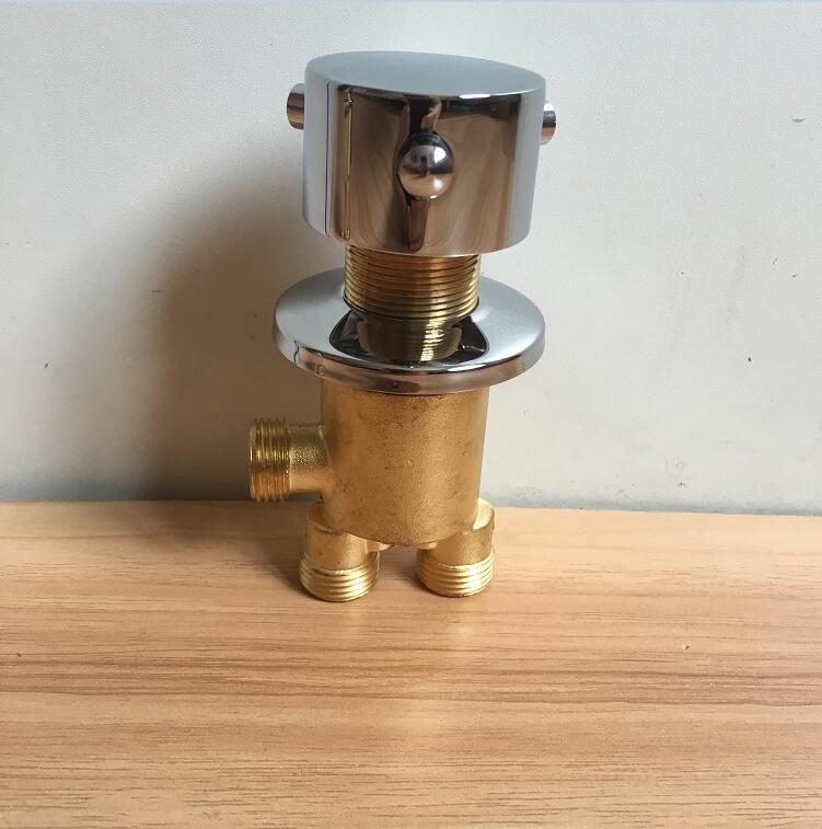 MTTUZK-accesorios para grifos de Jacuzzi, interruptor de mezcla de agua y fría, separador de agua 1 en 2, válvula de conmutación de baño: D
