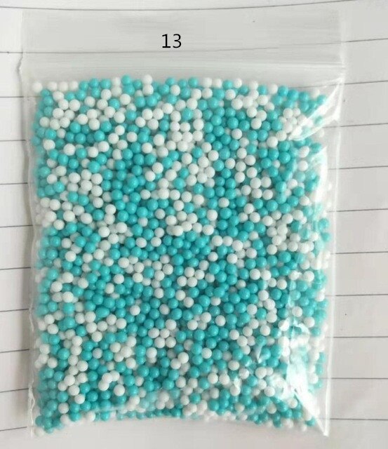 Mini Beads Ball For Clay Additives DIY Decoration Filler Sprinkles Supply Charms Accessories Toys: 13