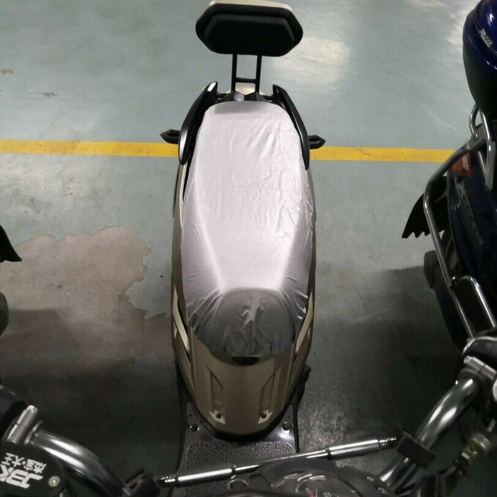 Motorcykel skoter anti snö universellt sätesskydd solid tålig oxford tyg utomhus vattentät full täckning dammskydd