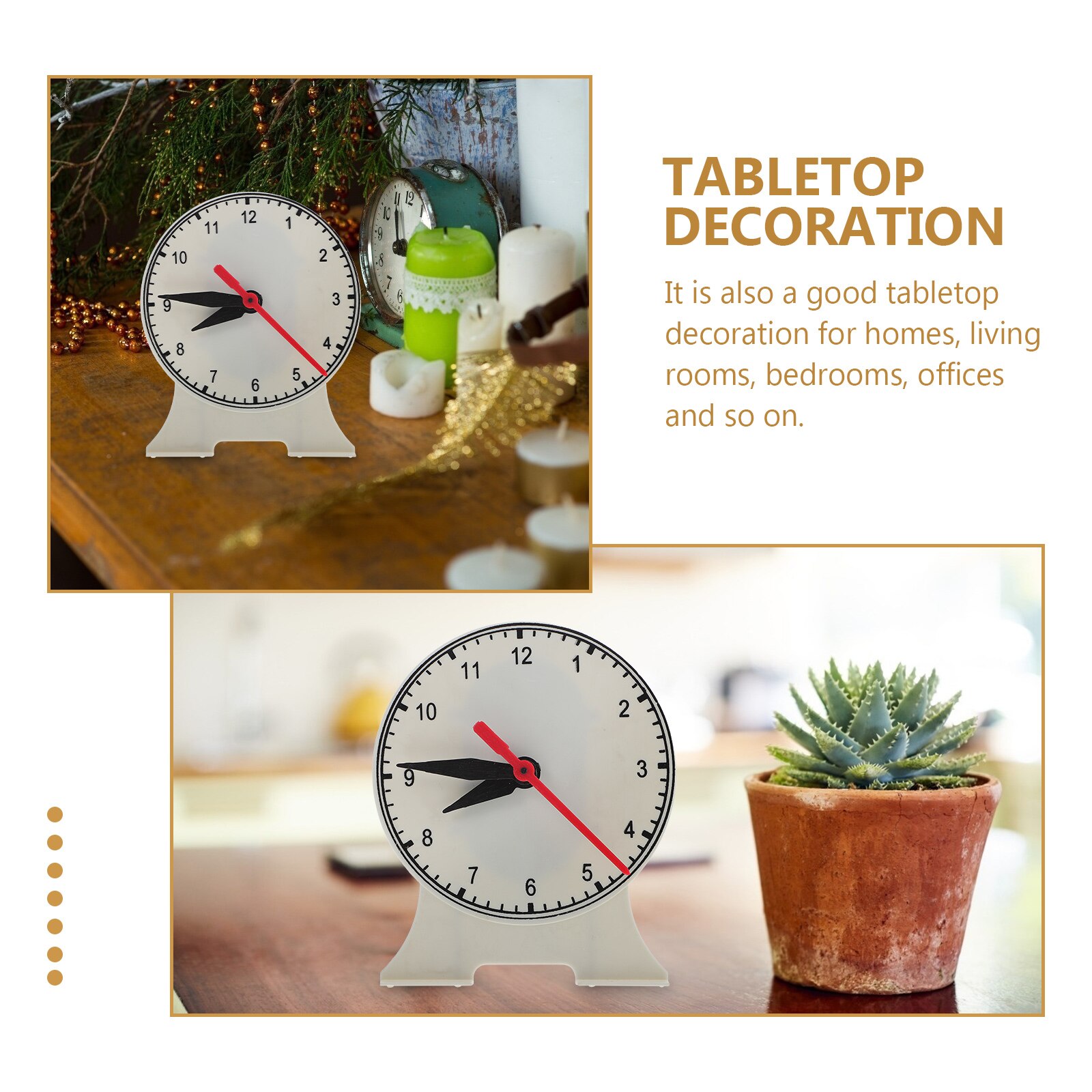 Early Learning Clock Teaching Clock Model Early Education Clock Model Clock for Kids