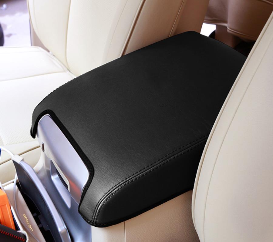 Microfibre Leather Center Armrest Case Cover For Toyota Land Cruiser