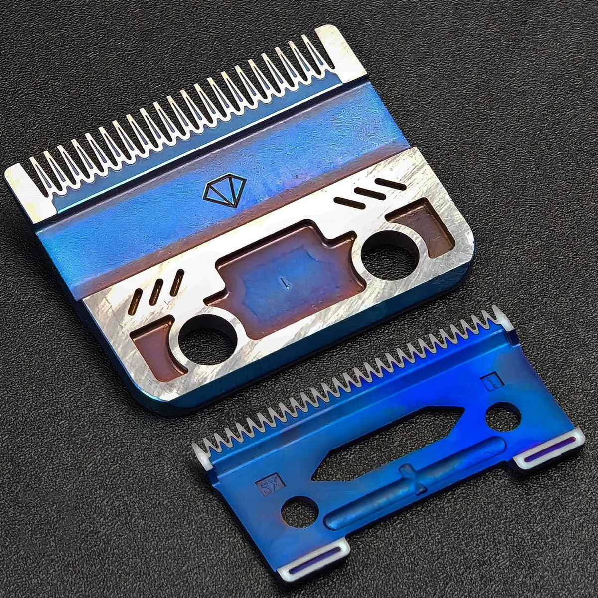 BRDCLIP Blue Blade Original Replaceable Cutter Head for Madeshow M10 M5 Hair Clipper Titanium Plated Ceramics Blade