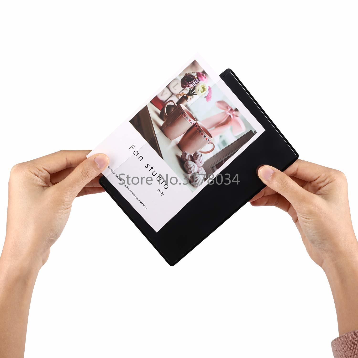 5pack Magnetic Photo Frames Magnets with PVC Pocket Frigerator Magnetic Picture Frames 100x150mm/4x6inch