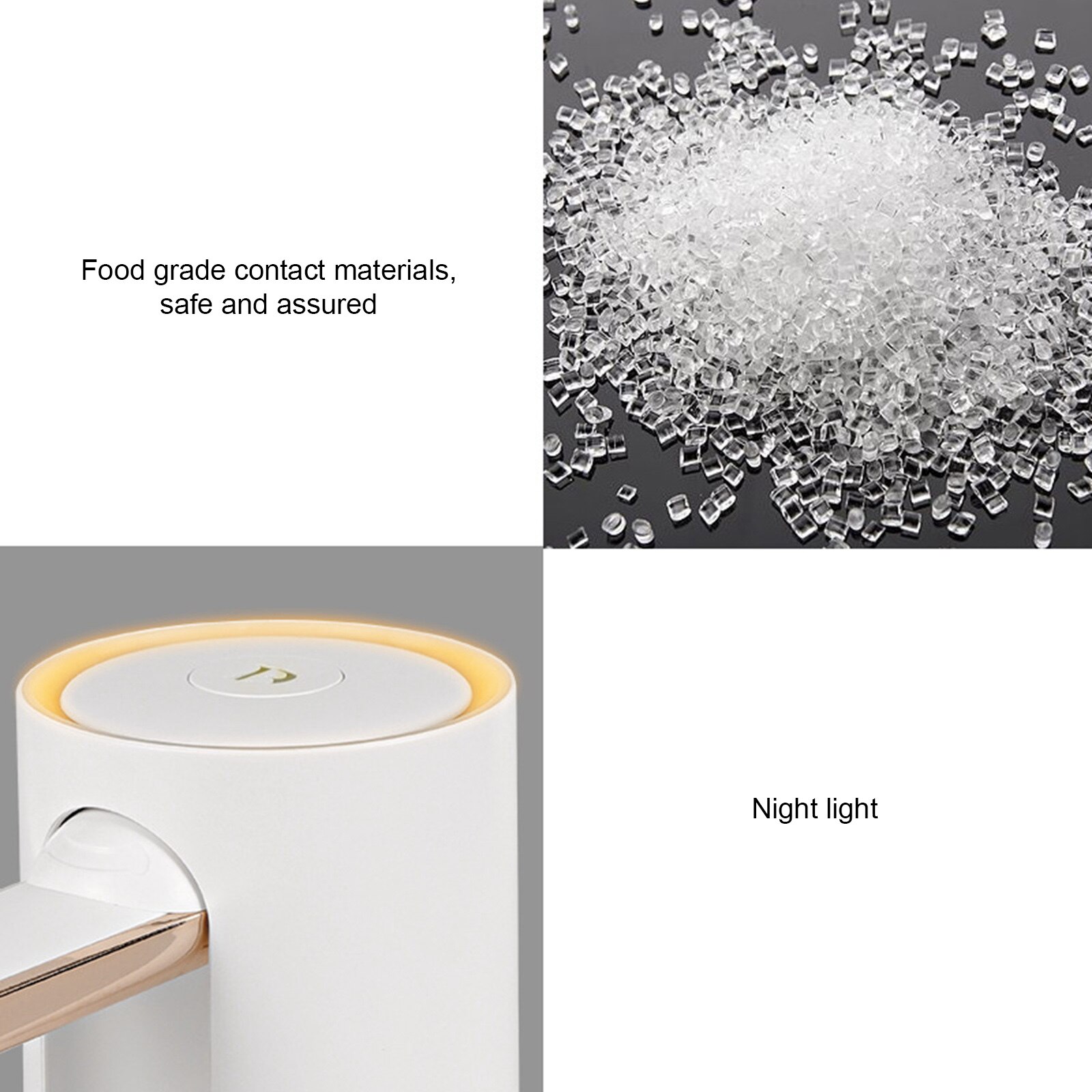 1 PCS 300ml/min Water Dispenser Automatic Mini Barreled Water Electric Pump USB Charge Portable Water Dispenser Drink Dispenser