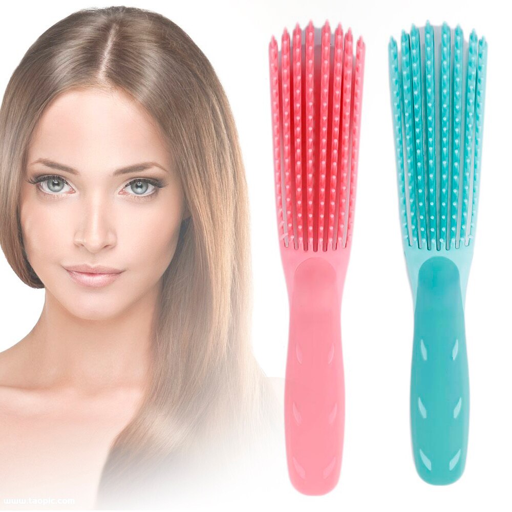 K-Stern Gerade Haar Lockiges Haar Haar Kamm Grün Rosa Weiß Schwarz Kamm Kopfhaut Massage Kamm Dame Kamm Haar Salon Stil