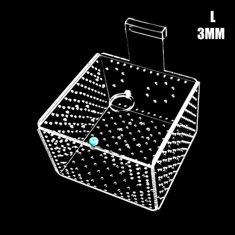 Arkylisk akvarium akvarium isolering box avel separation ruvningstank ung fisk bjstore: 1mm m