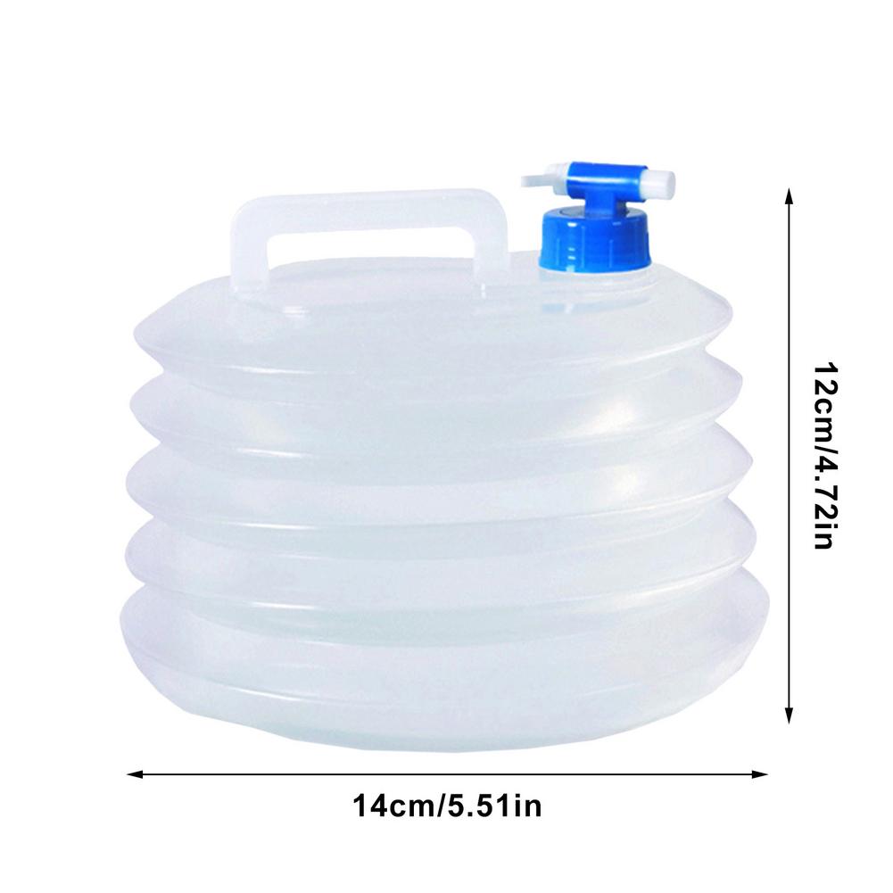 Outlet Volume Adjustment Water Tank Barrel Car 5L/10L/15L Portable Folding Water Storage Carrier Bucket Kettle With Handle