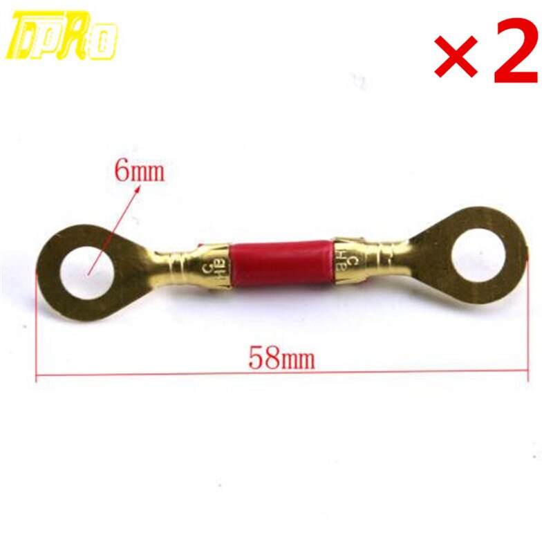 2Pcs 2 AWG Gauge Copper Battery Cable Power Wire Car, Marine, Inverter, RV, Solar