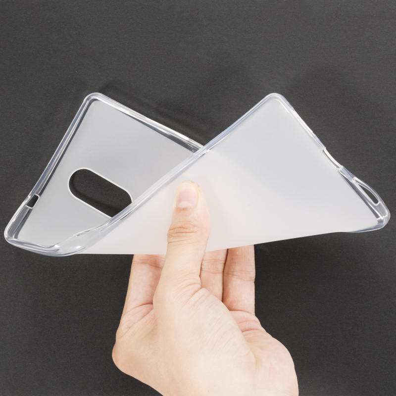 Phab 2 Plus Case Matte Soft Silicone TPU Back Cover For Lenovo Phab 2 Plus Phone Case Slim shockproof: White