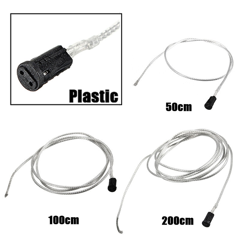 Lamp Base Lamp Socket G4 Light Holder Connector 50/100/200cm Ceramic / Plastic LED Halogen Bulb Lighting Accessories PVC 12V