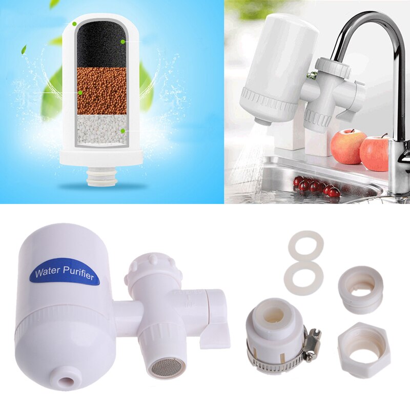 Home Kitchen Cleanable Ceramic Cartridge Faucet Tap Water Clean Filter Purifier 10166