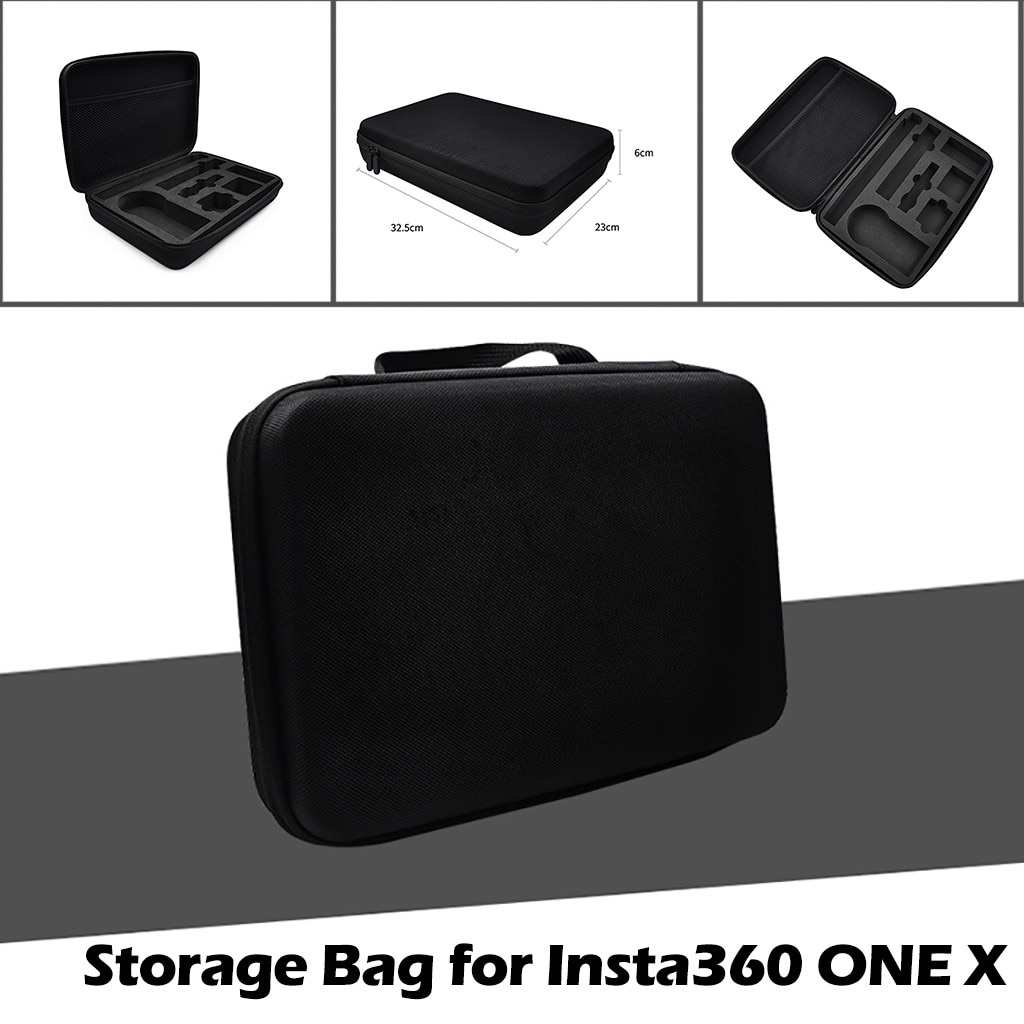 Ouhaobin draagbare draagtas voor de insta 360 one  x 360 action camera schokbestendige tas voor de insta 360 one  x 360 camera 530#2