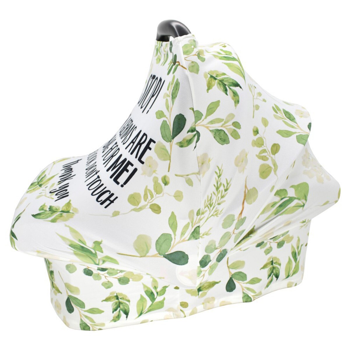 Bloemen Gedrukt Hoge Elastische Borstvoeding Handdoek Multi-Functionele Baby Veiligheid Seat Luifels Baby Auto Winddicht Covers: B