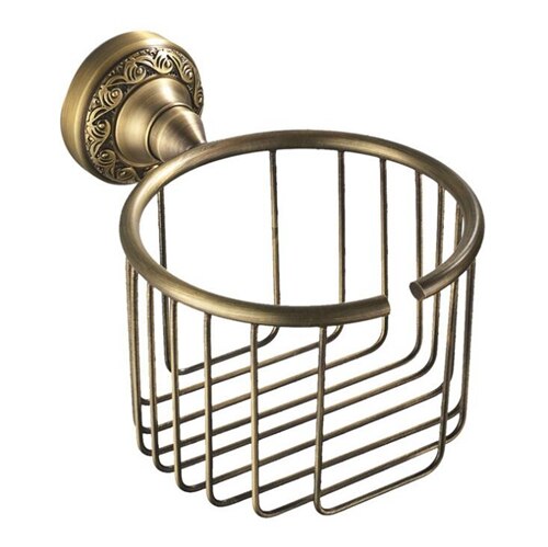 Badkameraccessoires Antiek Brons Handdoekplank Toiletrolhouder Zeephouder Handdoekenrek Tumble Holder Antiek Brons ELF4001: Bordeaux