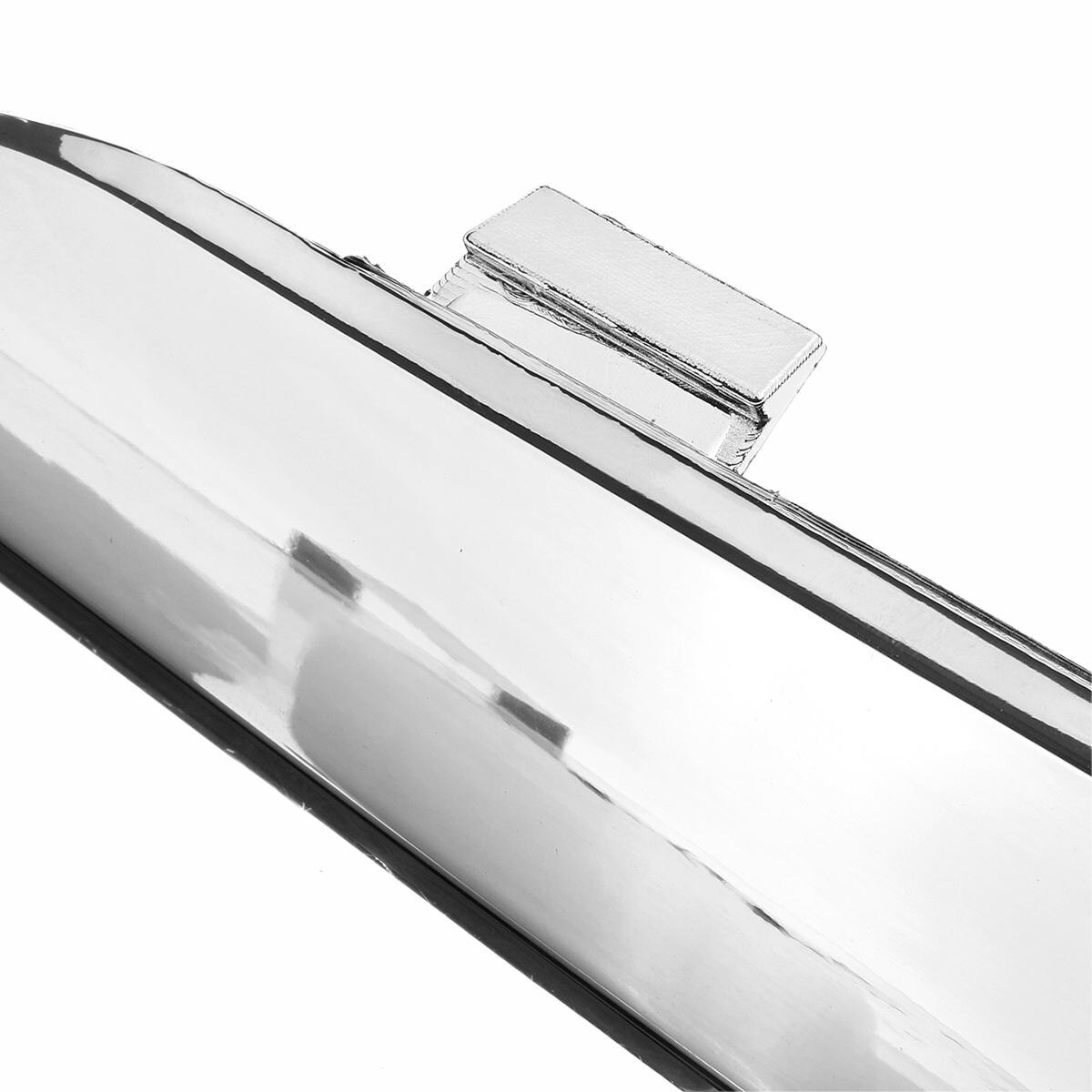 A Pair Chrome Car Front Bumper Splitter Chrome Molding Cover Trim For CHRYSLER 300 SEDAN W/O SRT-8 MODEL