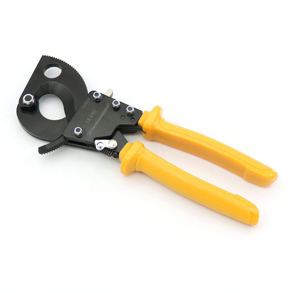 Ratchet Cable Cutter Cut Up To 240 mm2 Max Wire Cutter Hand Tool LK-240