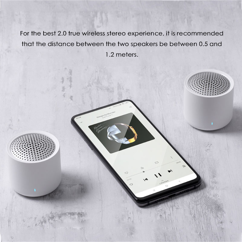 Originele Xiaomi Draadloze Draagbare Bluetooth Speaker 5.0 Muziek Audio 2.0 Tws Stereo Sound Speaker Met Mic Voor Iphone Ipad Tablet