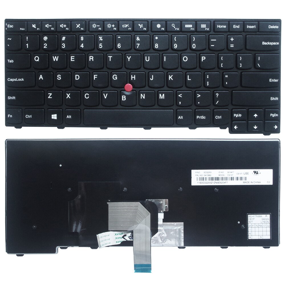 Laptop US Keyboard for Lenovo Thinkpad L440 L450 L460 L470 E431 E440 T440 T440S T431S T440P T450 T450S T460: Mouse Stick