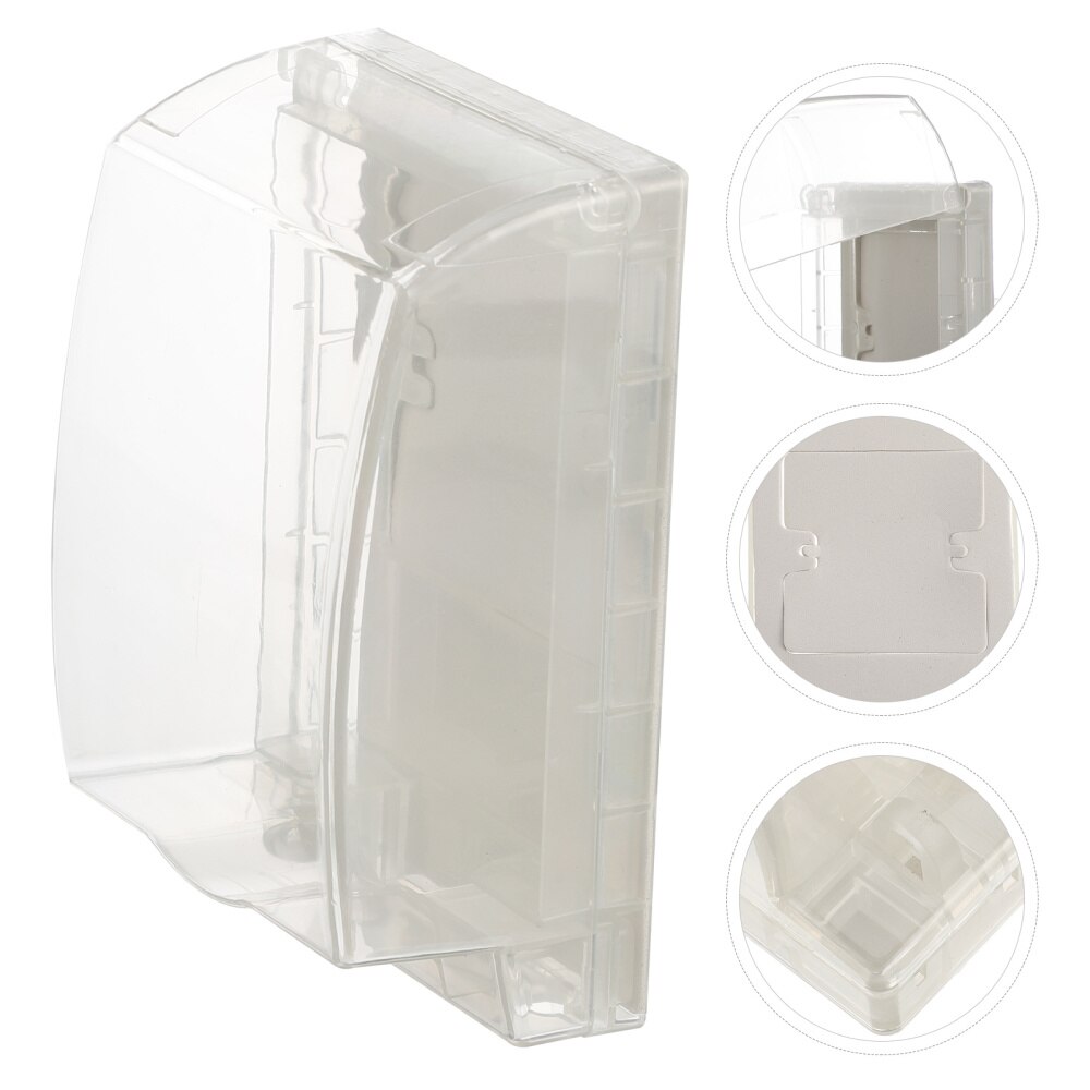 Waterproof Box 86 Type Wall Switch Socket Box Splash-proof Socket Cover