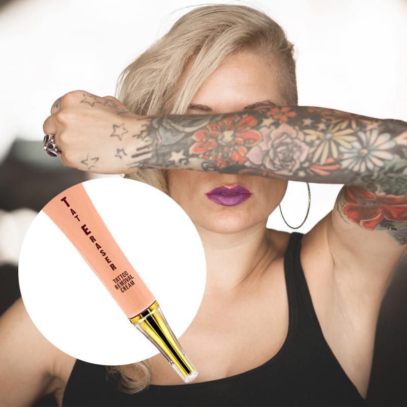 Creme permanente da remoção da tatuagem nenhuma necessidade para a remoção da dor força máxima acessórios da tatuagem da arte do corpo