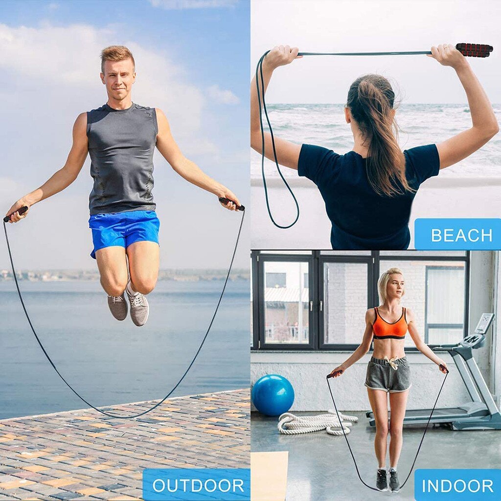 Bearing jump rope Tangle-Free jumping rope adjusta... – Grandado