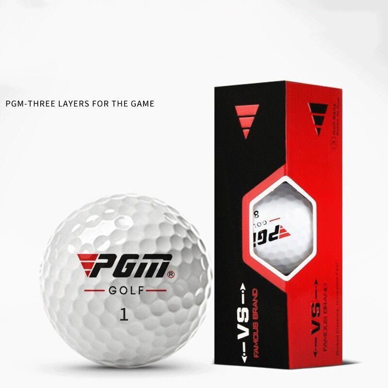 3 layers Golf Ball for the game high-elastic golf competition ball 12pcs/set