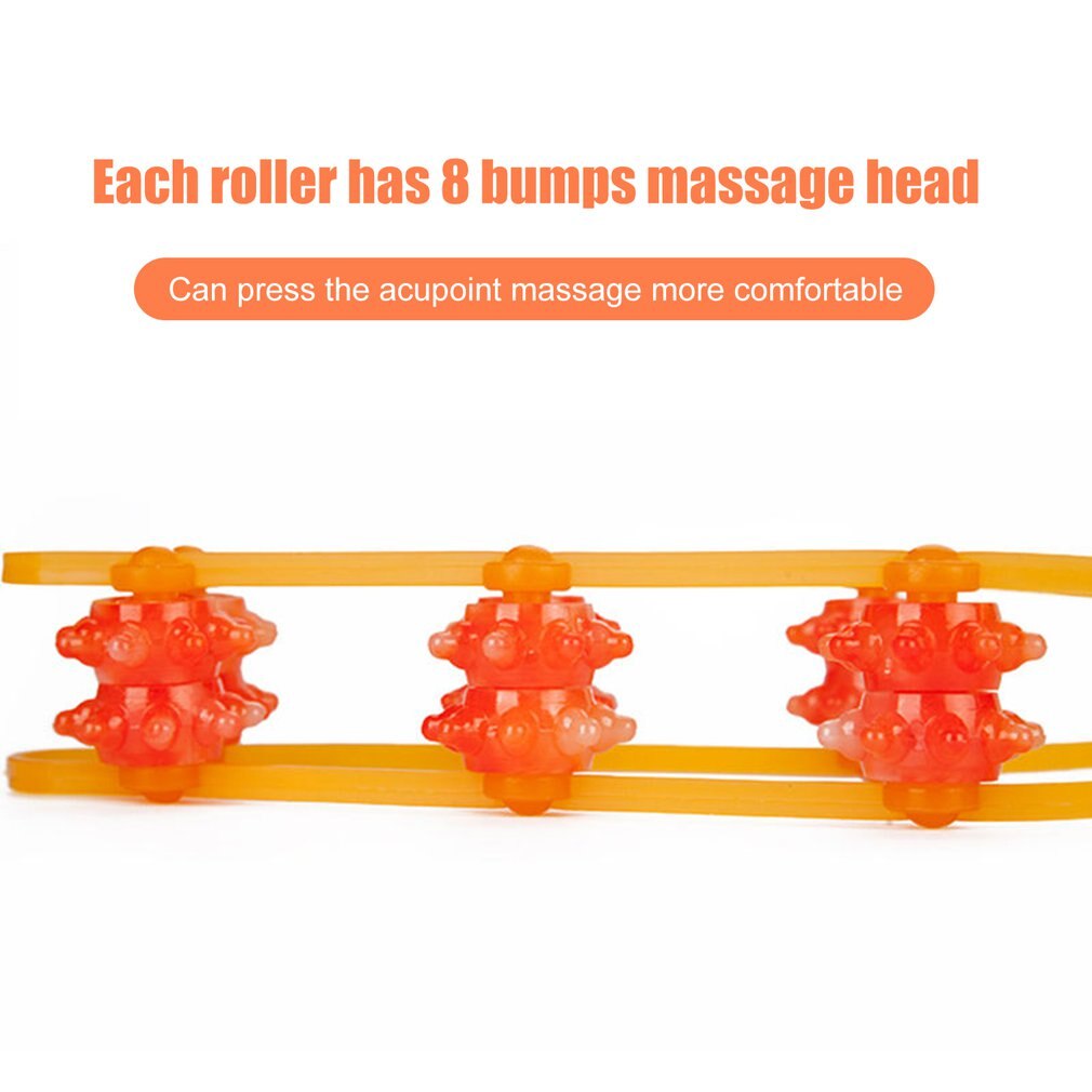 237 Pull Back Strip Back Massager Back Roller Massager Household Roller Health Multifunctional Massage Relaxing Machine