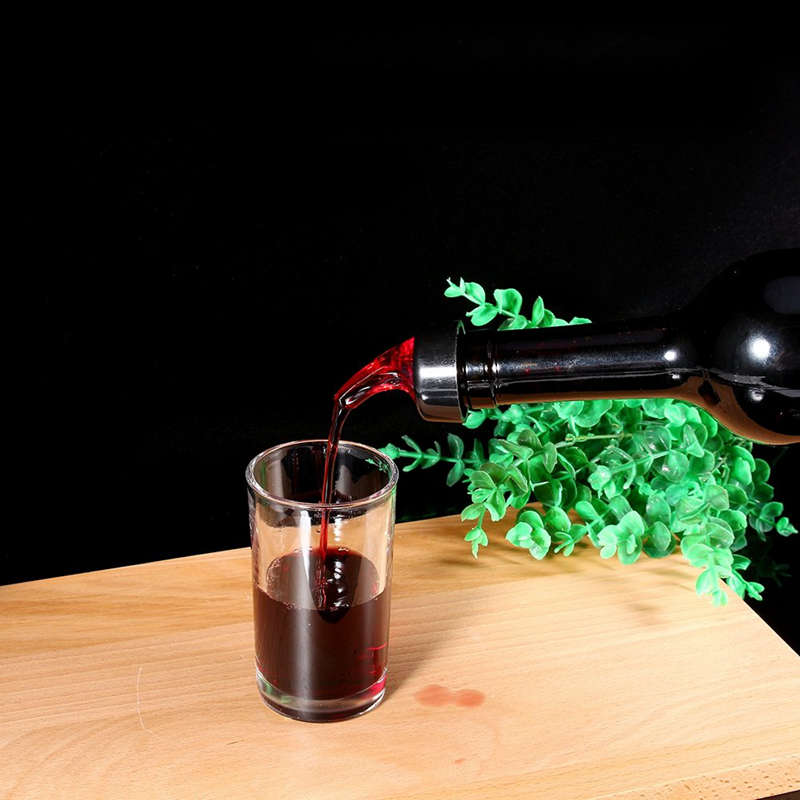 Maatbeker voor drank , 1 oz kunststof maatbekers voor drank automatische maatbeker voor drankkamer schenktuit stop voor drank