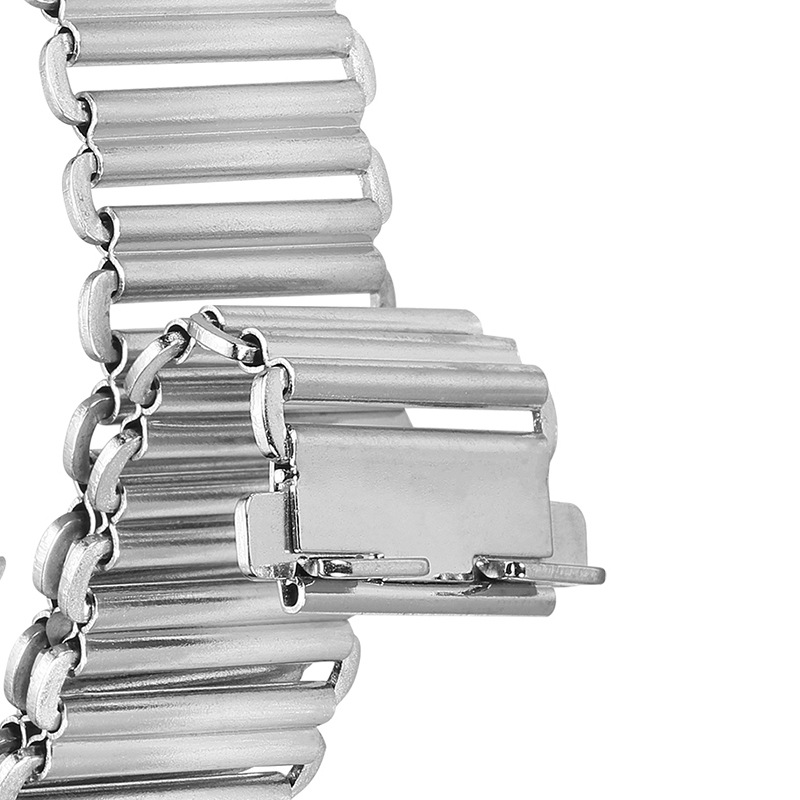 18mm 20mm 22mm schnell Freisetzung Edelstahl Uhrenarmband Metall Bonklip Uhrenarmband Universal- Uhrenarmband Zubehör mit Werkzeug