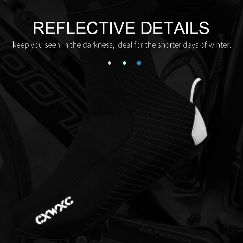 Fietsschoenen overschoenen mtb overschoenen winter warme thermische neopreen overschoenen waterdichte teen fietsschoenen overschoenen voor op de fiets
