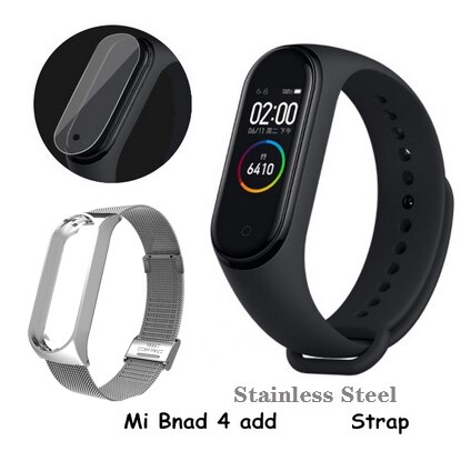 Original Xiao mi mi Band 4 Clever Uhr AMOLED Farbe Bildschirm Herzfrequenz Fitness Sport 50ATM Wasserdichte Clever Armbinde Bluetooth 5,0: CN hinzufügen Splitter Gurt