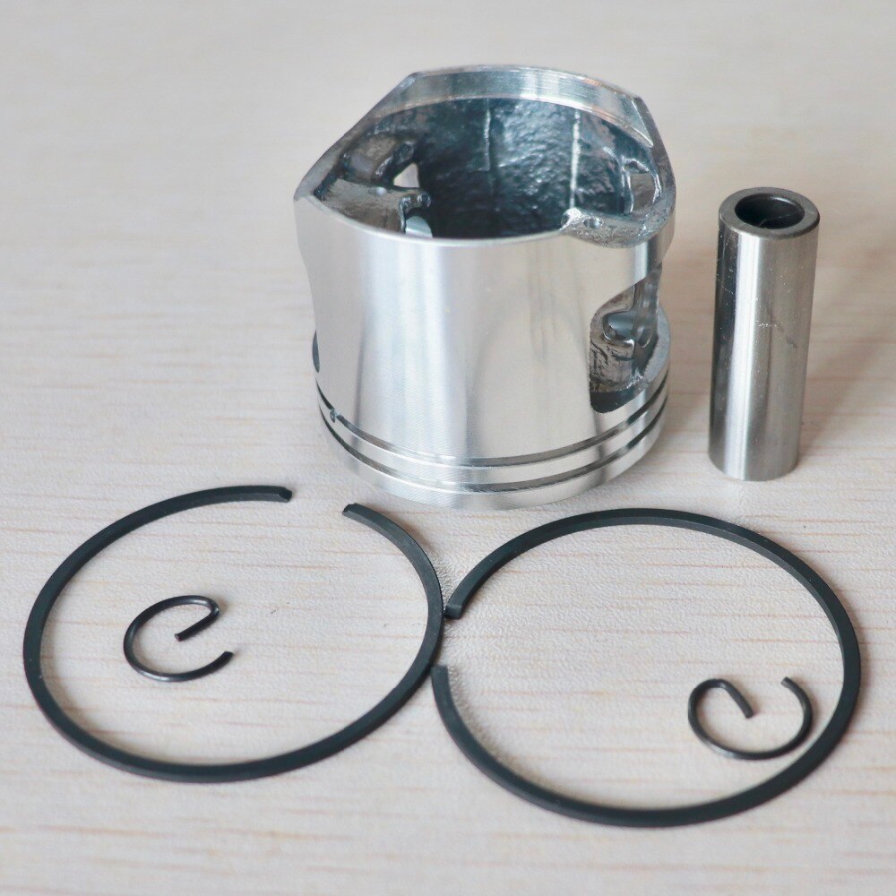 Kit de pistones de motosierra, 43mm para Motor de cilindro de Gas chino 4500 45cc G4500 con anillos de pasador, repuestos de Circlips