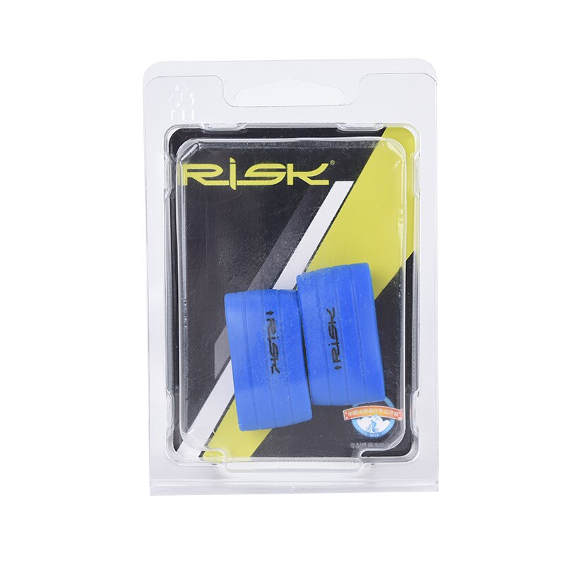 1 Pair Bike Silicone Plug Rubber Anti-Skip Road Bike Plugs For Bar Tape Waterproof Wear Resistant Oudoor Strap Silicone Ring