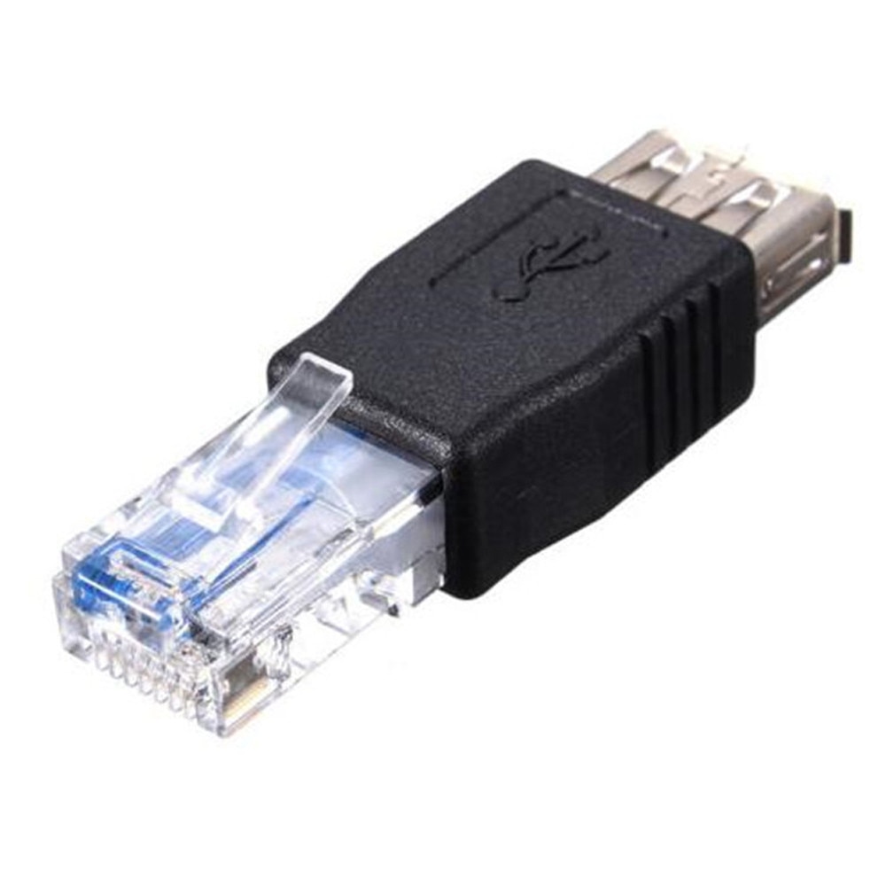 USB Type A Female To RJ45 Male Ethernet Adapter Ro... – Vicedeal