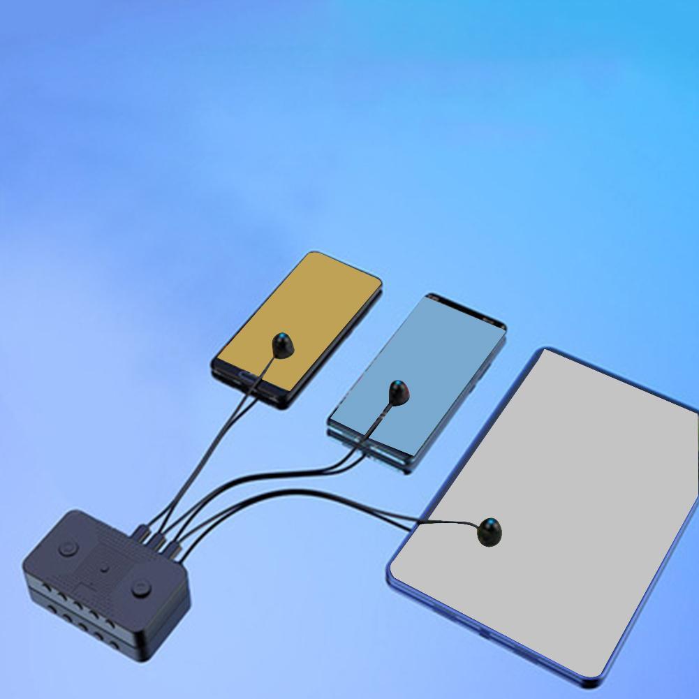 Smart Phone Screen Connector Physical Automatic Phone Smart Screen Mobile Phone Screen Auto-clicker Mute Connection Device