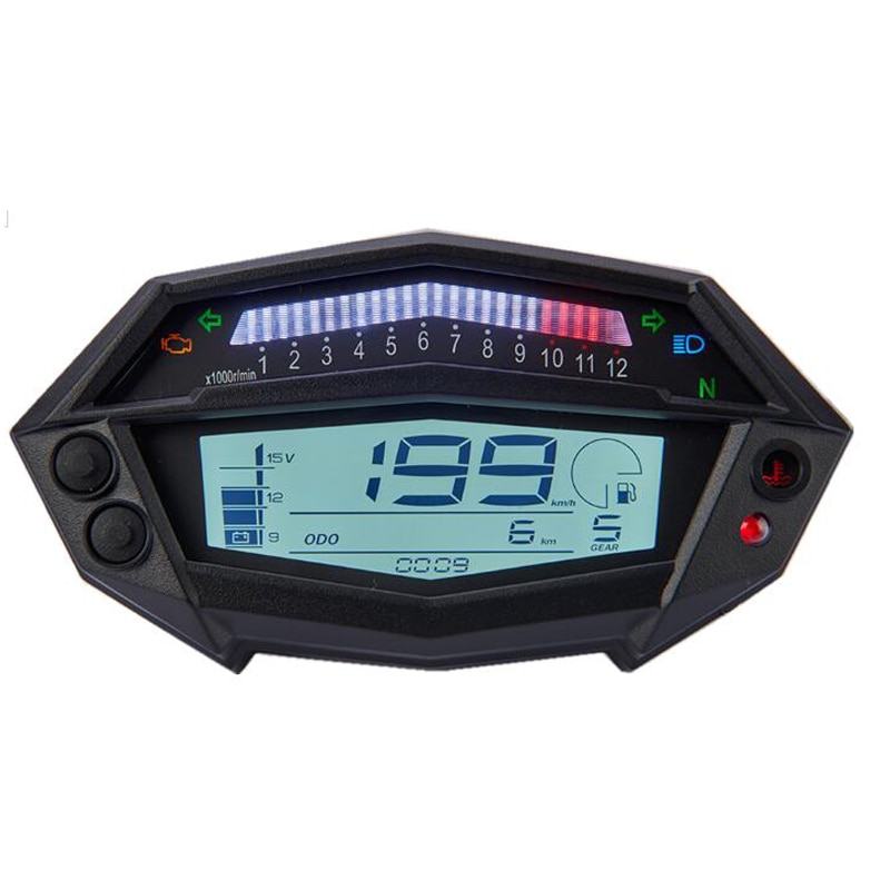 Motorcycle tachometer hour meter digital speedometer gear indicator motorcycle parts for kawasaki Z1000