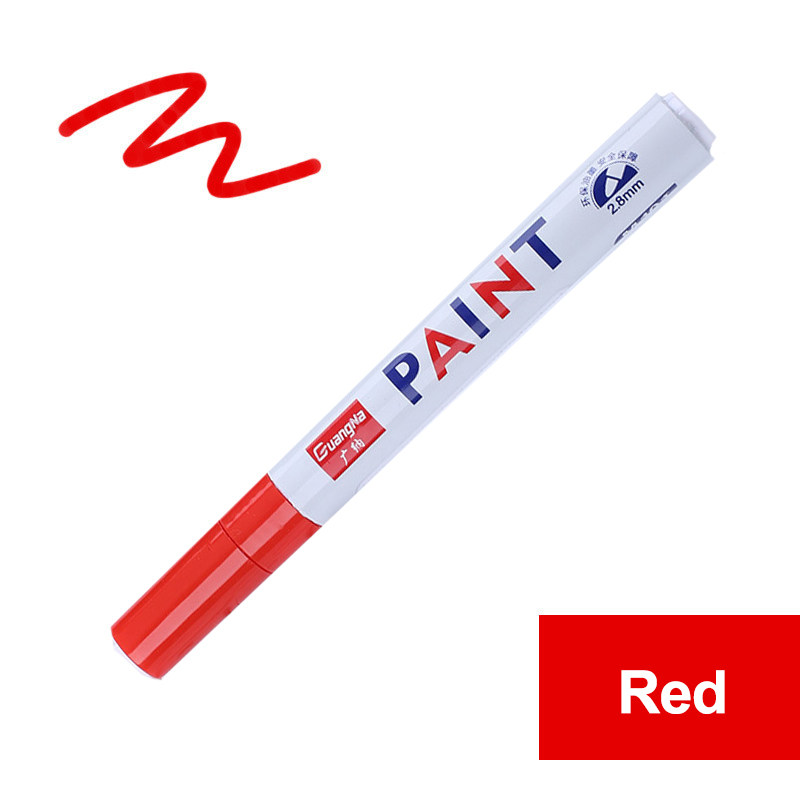 1pcs GuangNa Paint Pen M101 Oil Mark Pen Children's DIY Art Black Card Album Painting Graffiti Pen 2.8mm: Yellow