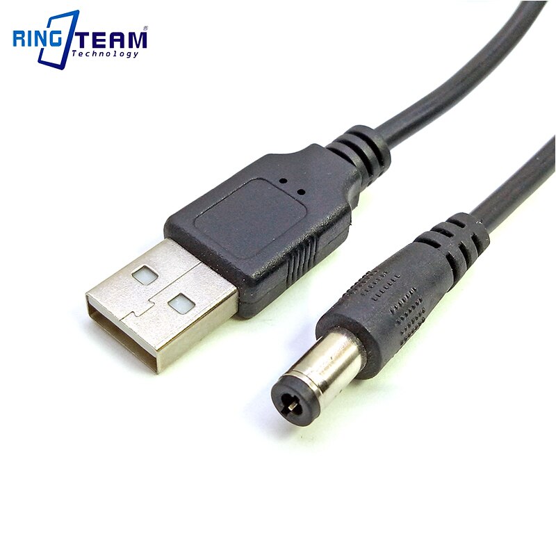 Cabo conector de potência, 2m dc 5v 5.5x2.5 / 5.5*2.1mm para video ink gt1 roteadores de televisão câmeras digitais e outros dispositivos