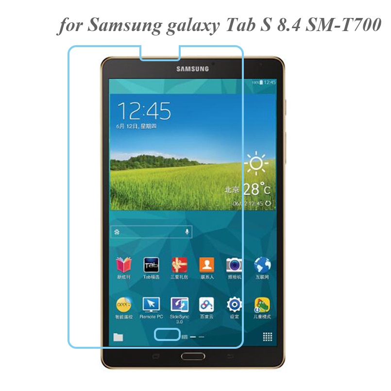 Screen Protector Voor Samsung Galaxy Tab 8.4 S SM-T700 SM-T705 Gehard Glas Film Voor Samsung T700 T705 8.4 ''Tablet film Glas