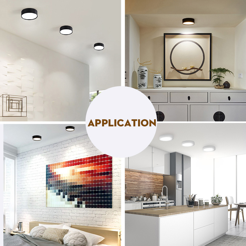 LED Spot Downlight Led Plafondlamp 10/15/25W Opbouw Downlights Dunne Opvouwbare Spotlight voor Woonkamer Spots Plafond