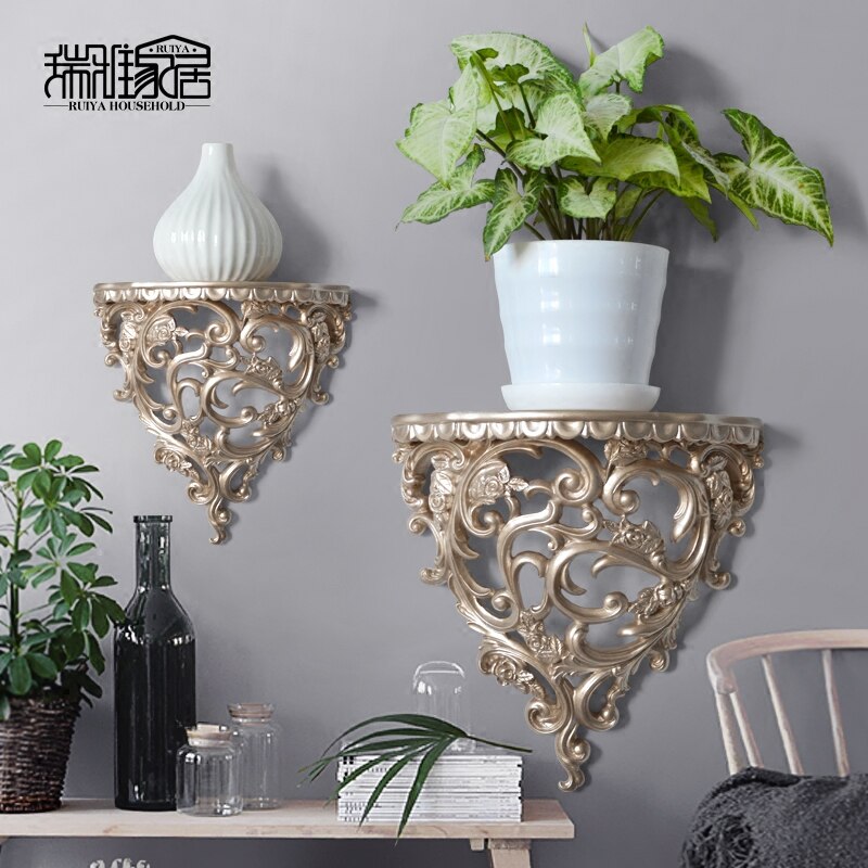 Three-dimensional wall decoration home background wall decoration living room bedroom wall hanging rack wall hanging