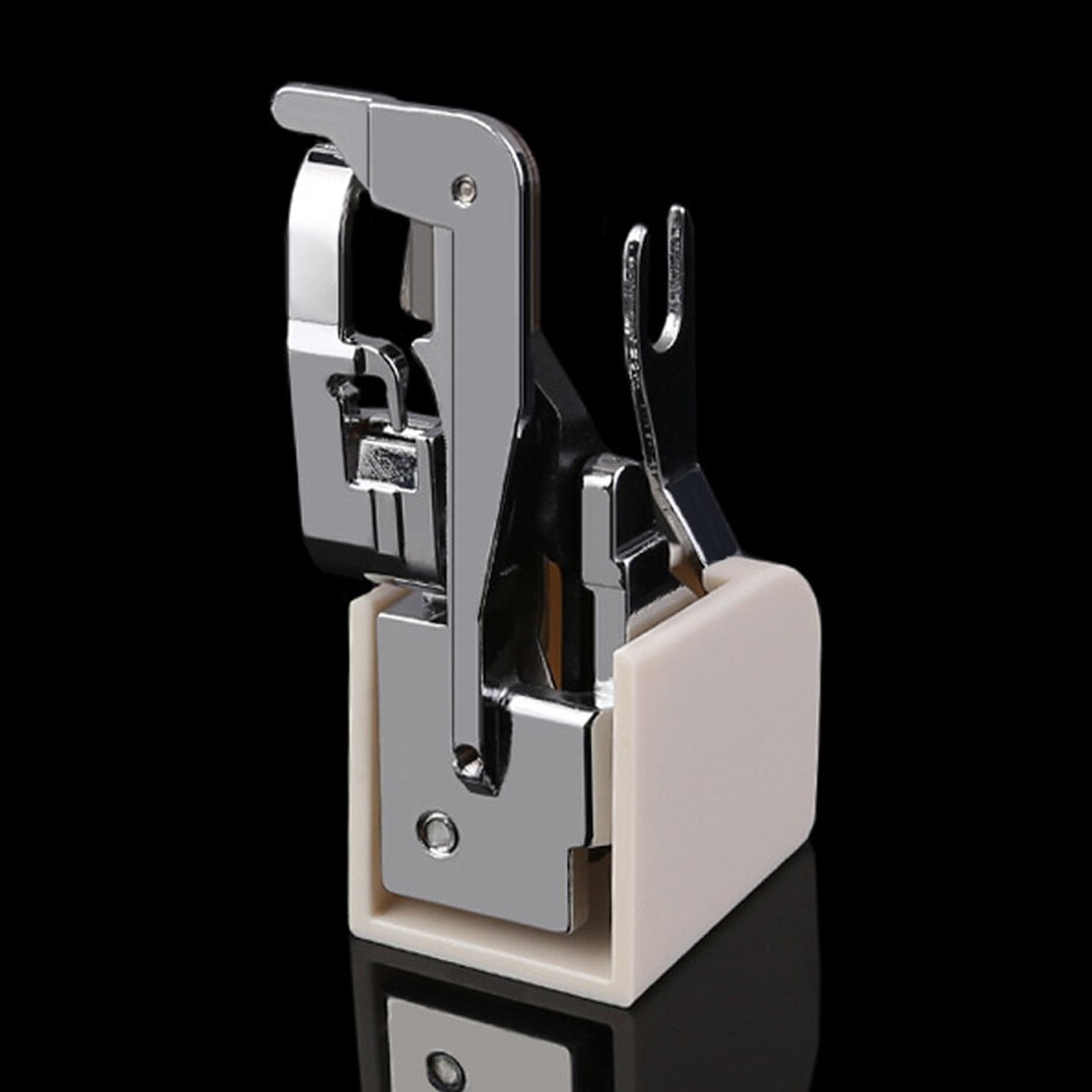 Household Sewing Machine Parts Side Cutter Overlock Presser Foot Press Feet Low Shank 1PC