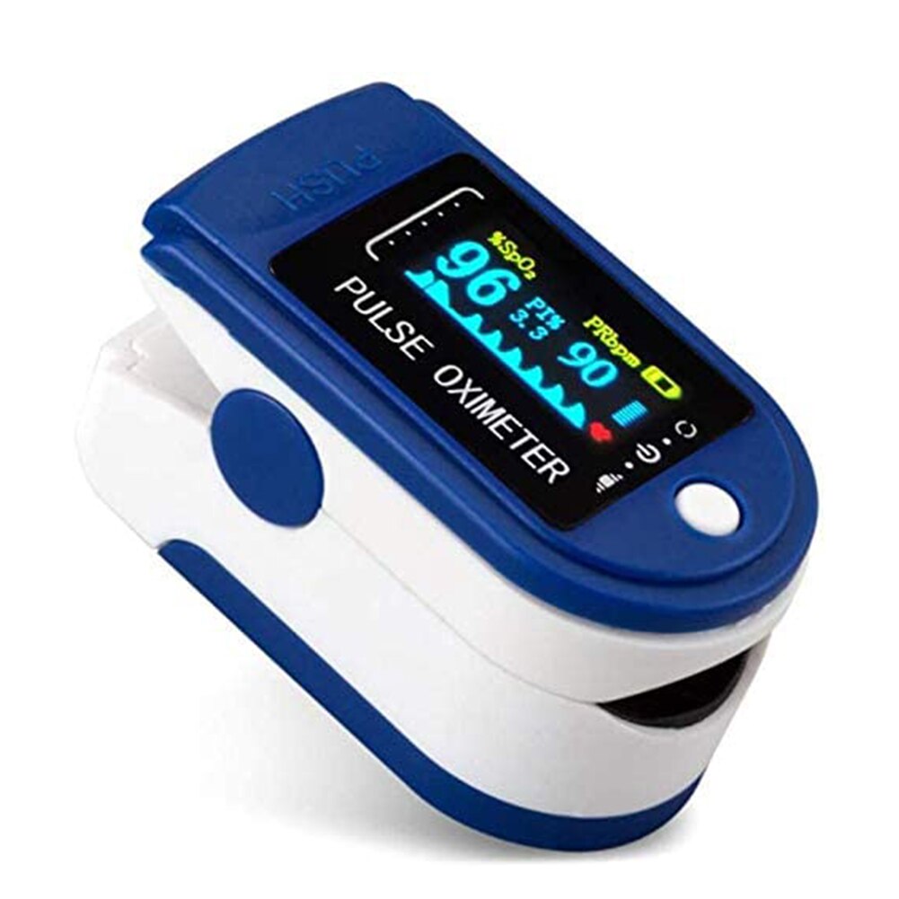 Vingertop Pulsoximeter Blood Oxygen Monitor Voor Hartslag Metingen Verzadiging Meter Vinger Hartslagmeter Gezondheidszorg: Default Title