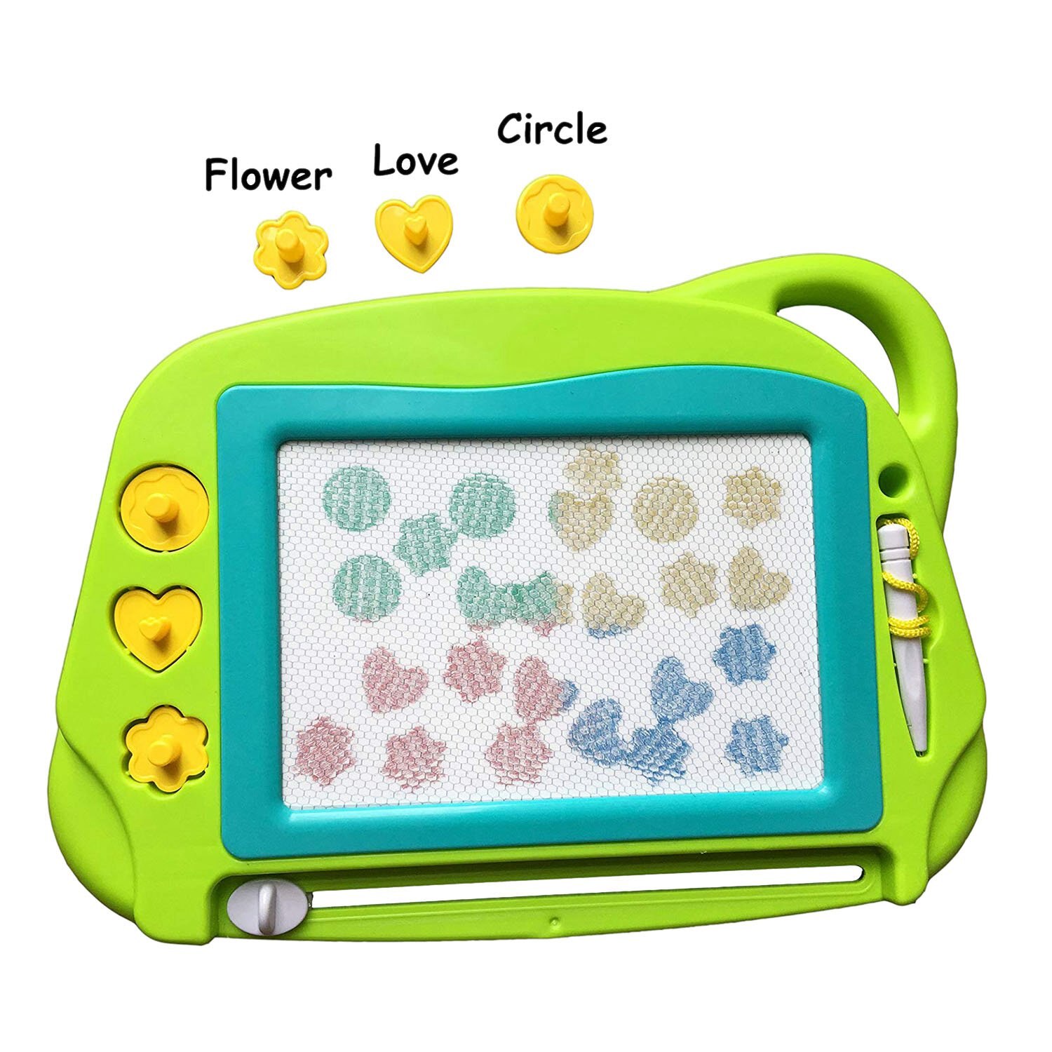 Children Magnetic Drawing Board Magnetic Board Graffiti Small Blackboard Children Multi-Function Color Writing Board Rewritabl