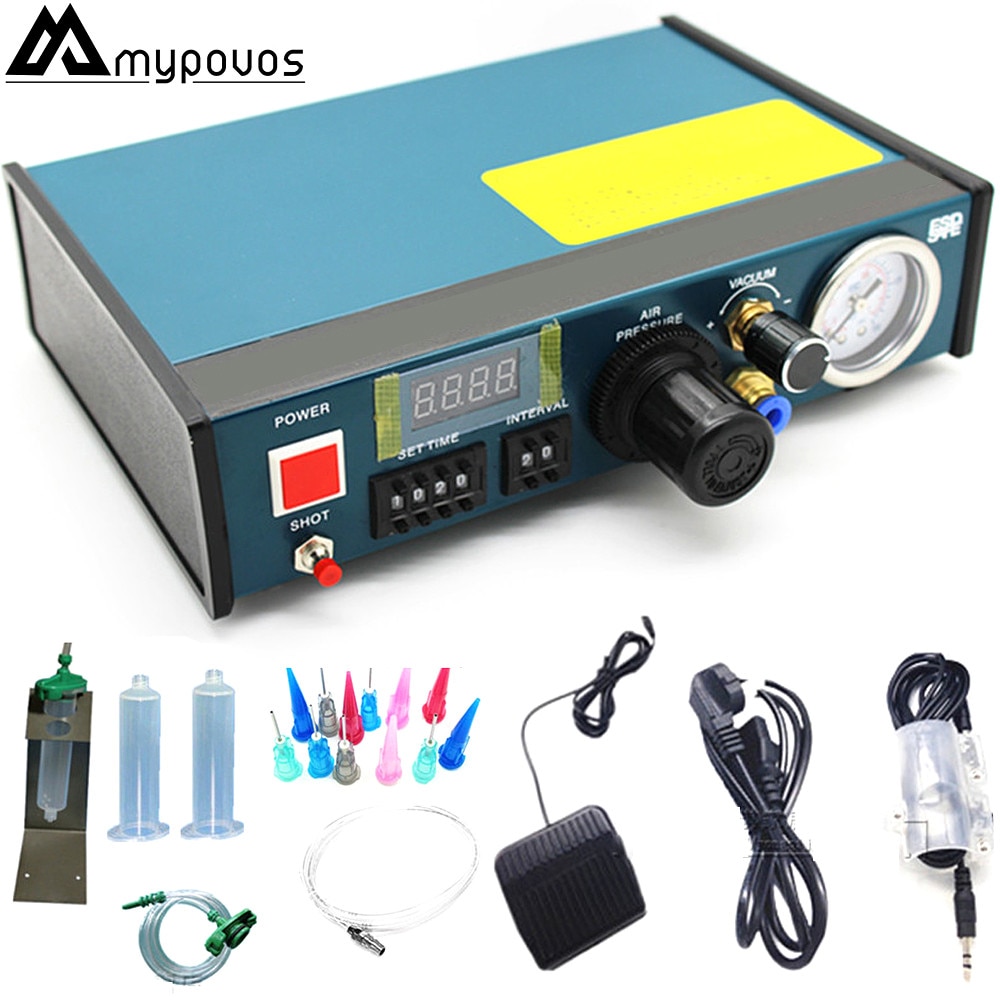 YDL-983A Precise Digital Auto Glue Dispenser Solder Paste Liquid Controller Dropper 220V
