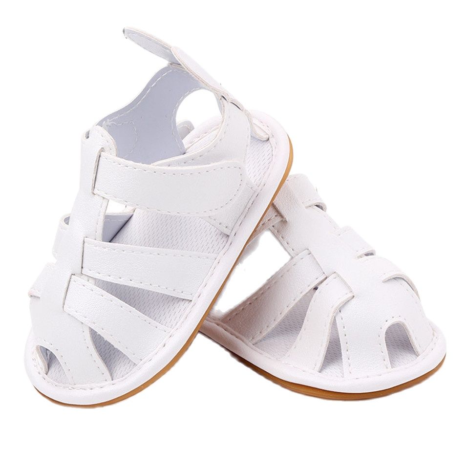 Nuovo arrivo PU sandalo per neonato neonate primi camminatori scarpe estate neonato bambino fondo in gomma scarpe antiscivolo per bambini